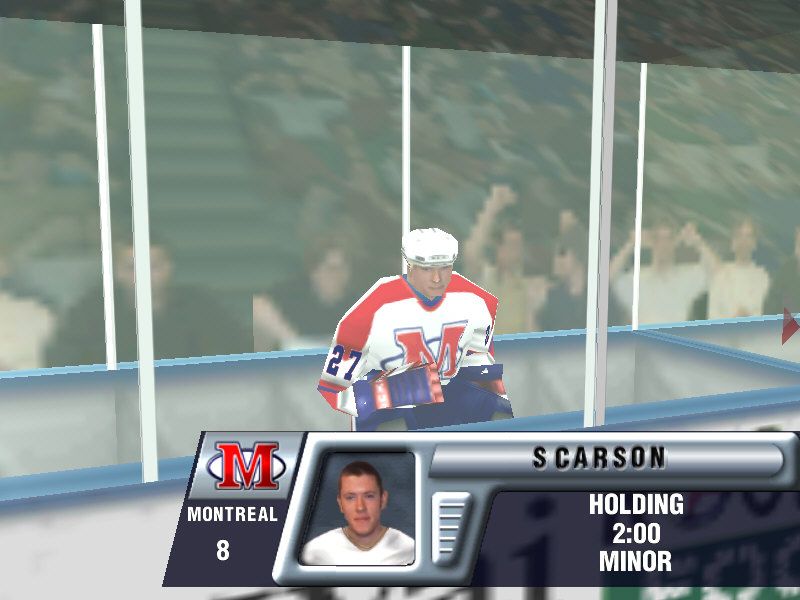 Actua Ice Hockey 2 screenshot 5 for Playstation